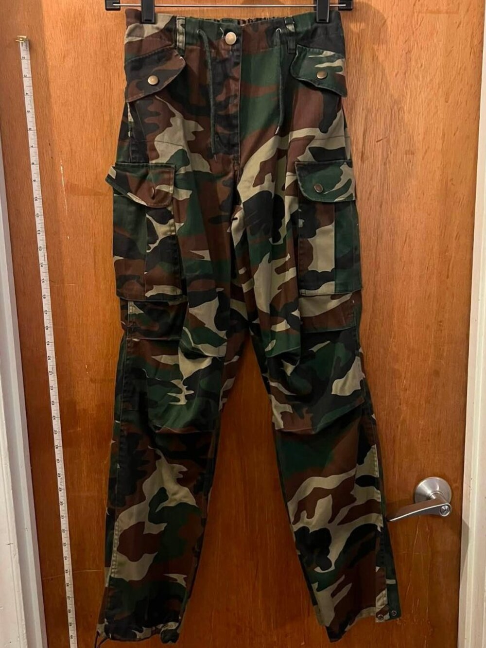 🐻Size M - Riflessi - Camo Cargo Pants - W25"/L29"